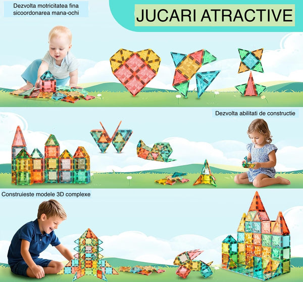 Blocuri Magnetice de Construcție